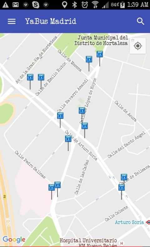YaBus Madrid screenshot 5