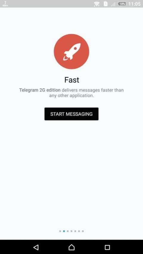 Telegram 2G edition скриншот 7