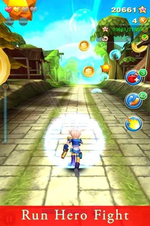 Runner Hero Fighting screenshot 4