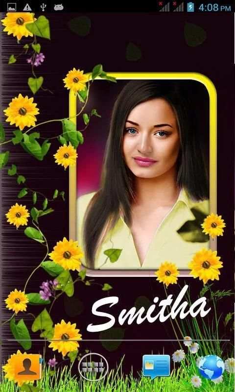 Flowers photo frames Animated 7 تصوير الشاشة
