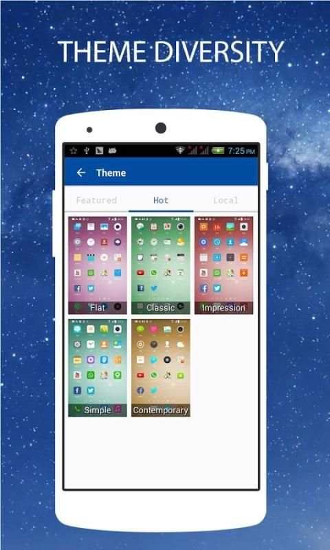 Launcher style iOS 8 screenshot 2