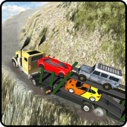 Offroad Car Trailer Transport icon