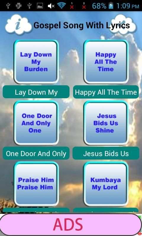 Gospel Song With Lyrics screenshot 3