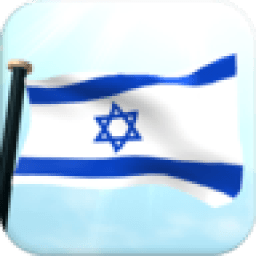 Israel Flag 3D Free Wallpaper icon