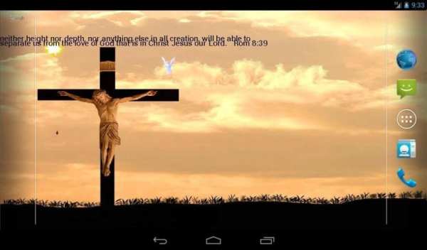 jesus on cross LWP free 1 تصوير الشاشة