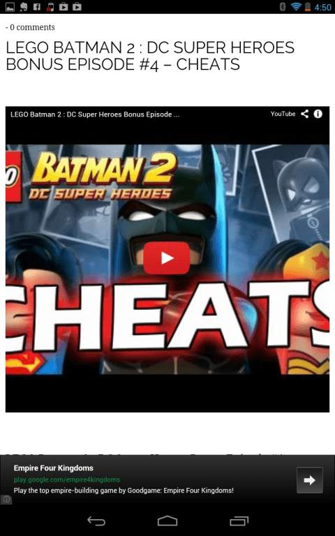 LEGO Batman 2 Руководство screenshot 1