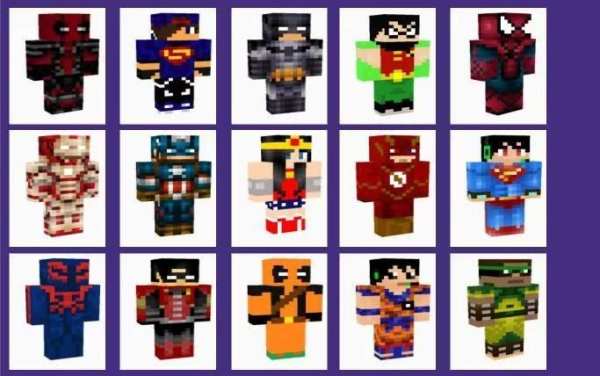 Superhero Skins for Minecraft screenshot 1