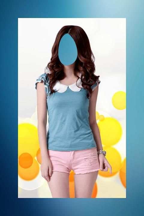Women Shorts Photo Montage screenshot 2