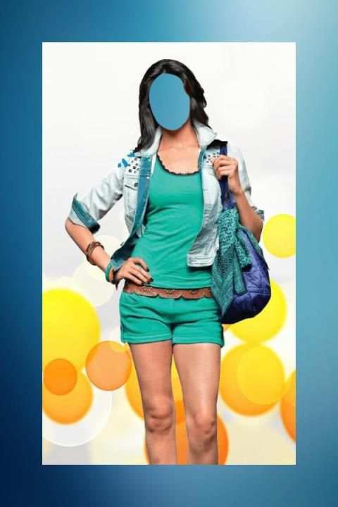 Women Shorts Photo Montage screenshot 1