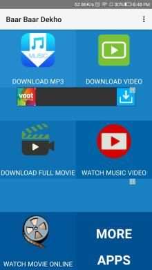 Baar Baar Dekho Full Movie Download screenshot 4