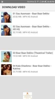 Baar Baar Dekho Full Movie Download screenshot 1