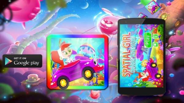 Spatial Girl Driving Adventure 4 تصوير الشاشة