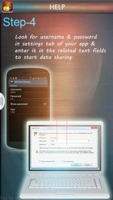 WIFI Data File Transfer screenshot 1