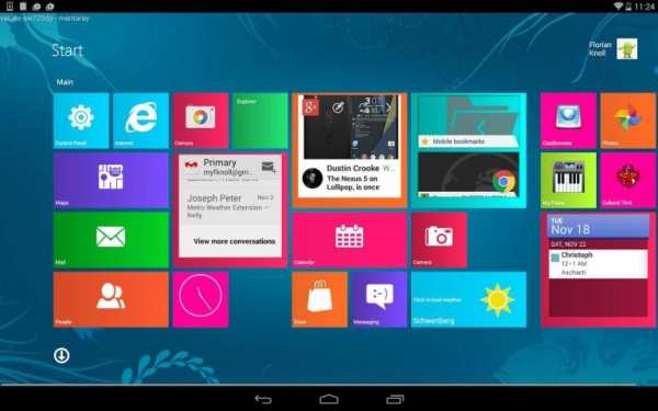 Metro UI Launcher 10 скриншот 3