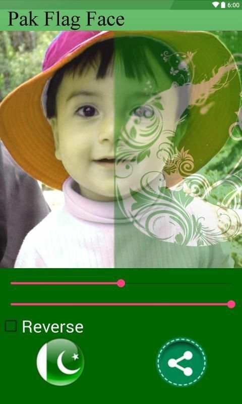 Pak Flag Face 5 تصوير الشاشة
