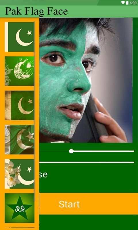 Pak Flag Face 8 تصوير الشاشة