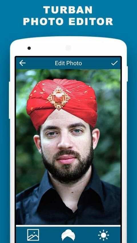 Turban Photo Editor 4 تصوير الشاشة