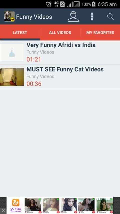 Funny Videos 3 تصوير الشاشة