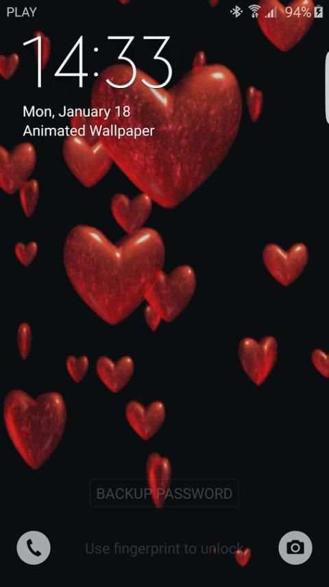 Hearts Live Wallpaper screenshot 2