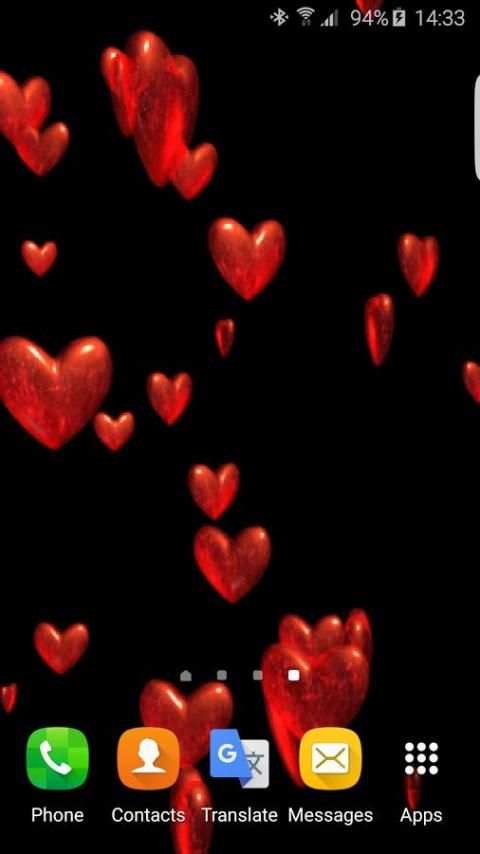 Hearts Live Wallpaper screenshot 4