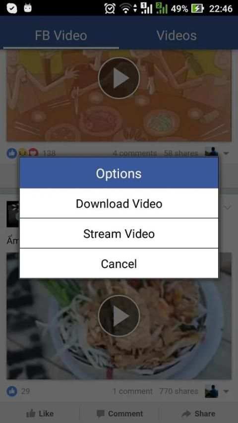 Save Videos For Facebook स्क्रीनशॉट 3