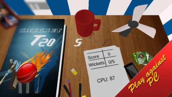 Cricket Tap T20 - Book Cricket स्क्रीनशॉट 1