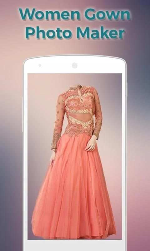 Women Gown Dress Photo Maker скриншот 1