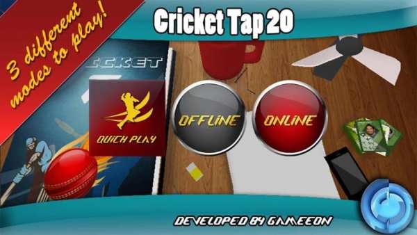 Cricket Tap T20 - Book Cricket स्क्रीनशॉट 2