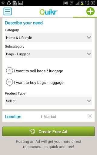 Quikr Free screenshot 1