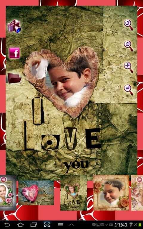 Romantic Photo Frames 2 تصوير الشاشة