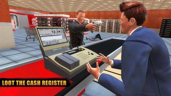 Supermarket Gangster Escape 3D screenshot 7