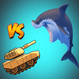 Tank vs. Hungry Shark أيقونة