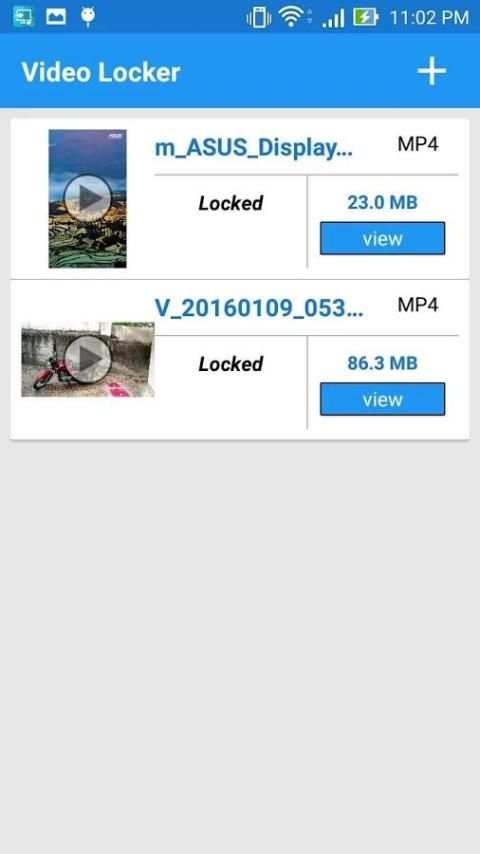 Video & File Locker 4 تصوير الشاشة