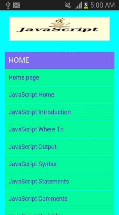JavaScript-W3school Offline screenshot 5