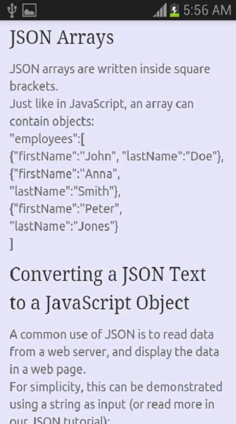 JavaScript-W3school Offline screenshot 2
