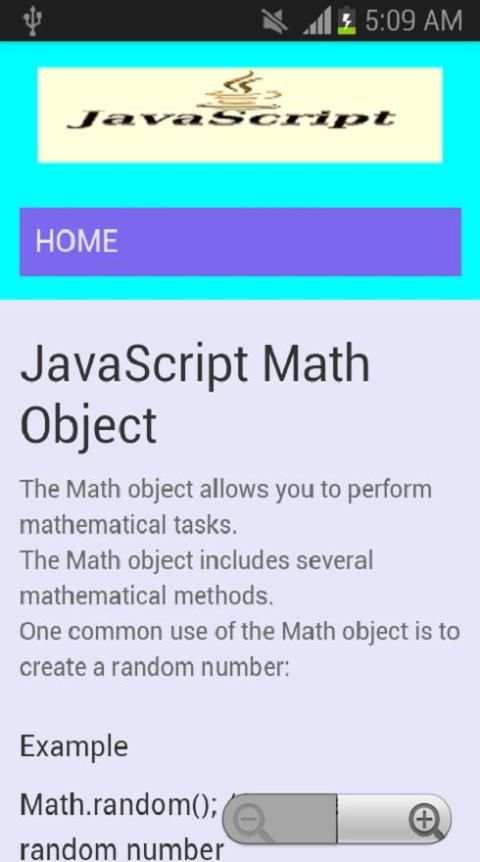 JavaScript-W3school Offline screenshot 4