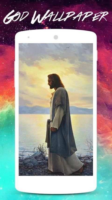 God Live Wallpaper - jesus screenshot 3
