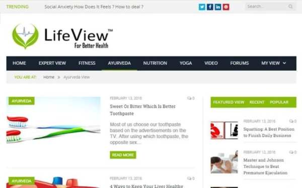 Life View - For Better Health screenshot 1