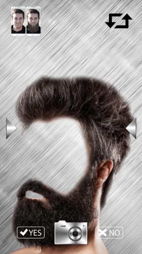 Laki-Laki Jenggot Foto Montase screenshot 6