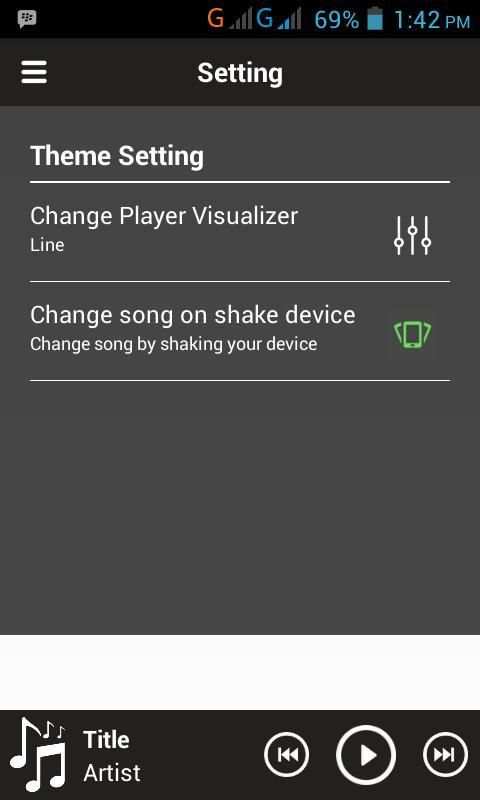 ARES مشغل موسيقى MP3 2 تصوير الشاشة