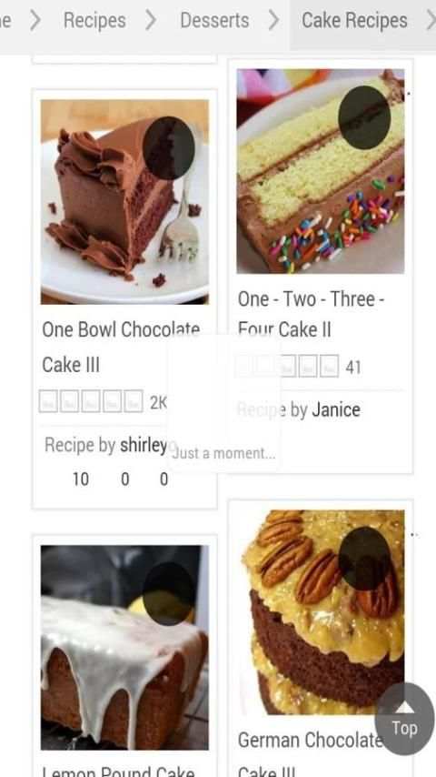 Cake Recipes स्क्रीनशॉट 3