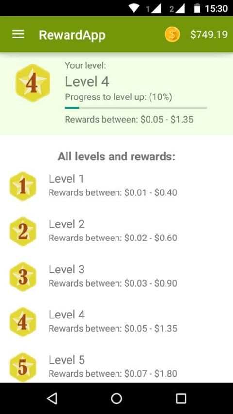 RewardApp - Earn money скриншот 7