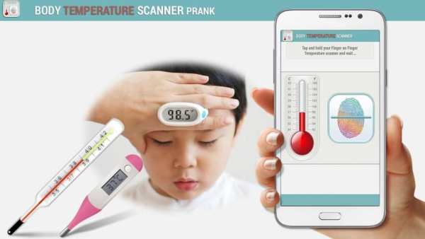 Finger Body Temperature Prank 6 تصوير الشاشة