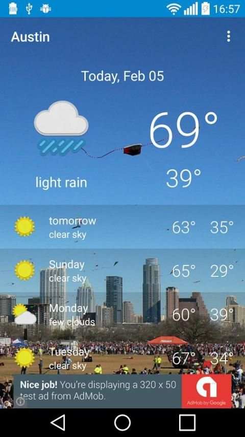 Austin, TX - weather screenshot 5