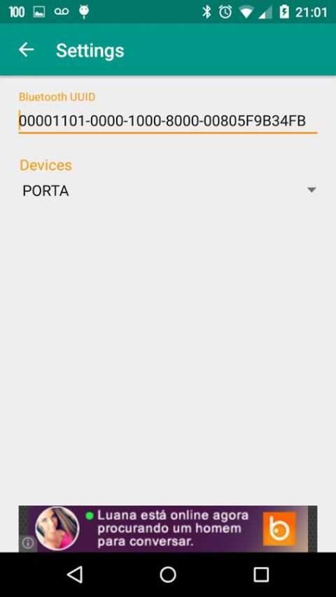 Porta - Bluetooth & Arduino screenshot 4
