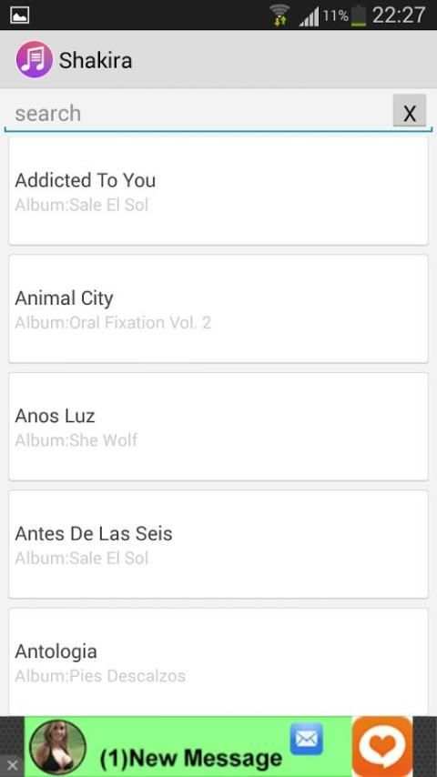Song Lyrics Finder 2 تصوير الشاشة