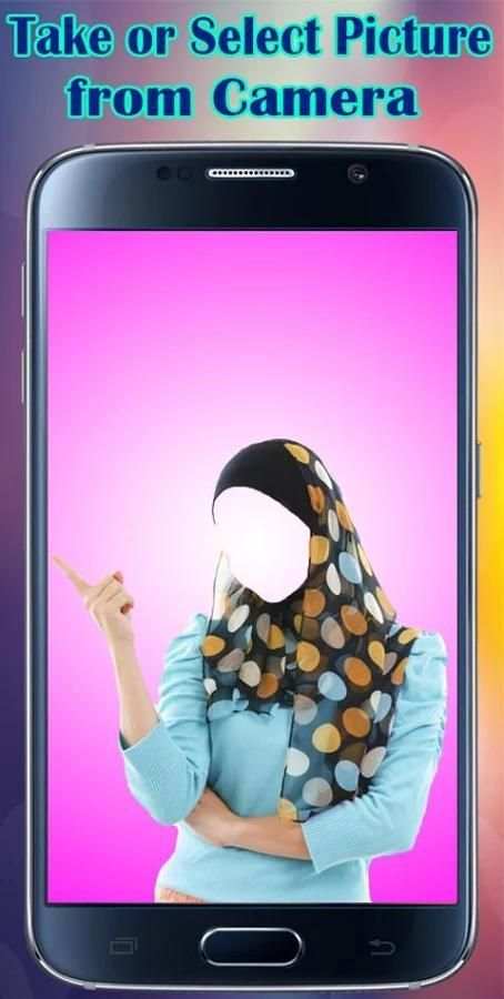 Hijab And Burka Suit Photo screenshot 4