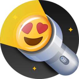 Emoji smart flashlight