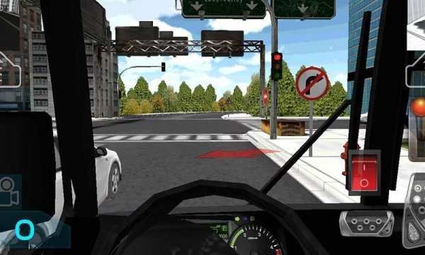 Racing In Bus 3D screenshot 2