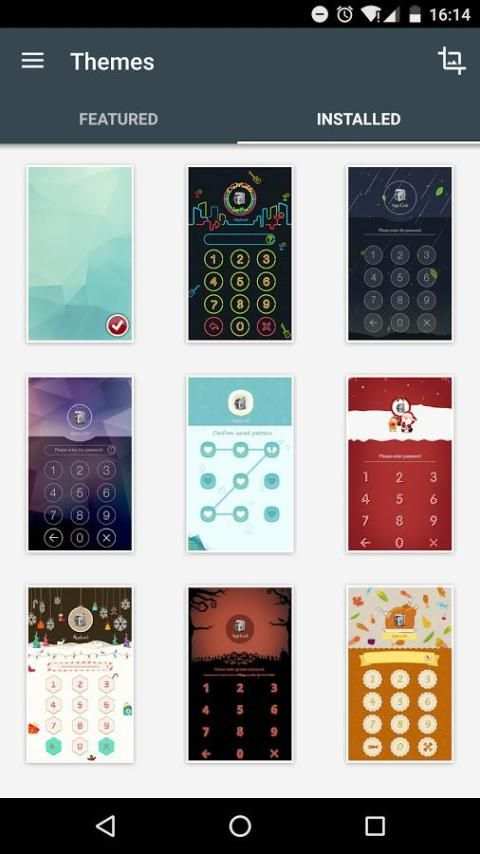 AppLock Theme Planet screenshot 1